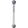 KS Tools 503.4353 GEARplus Double ring ratchet spanner, E10xE12