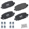 Bendix Priority1 CFC2081 Ceramic Rear Brake Pads for Jeep Compass