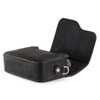 MegaGear Protective Leather Black Camera Case, For Canon PowerShot G9