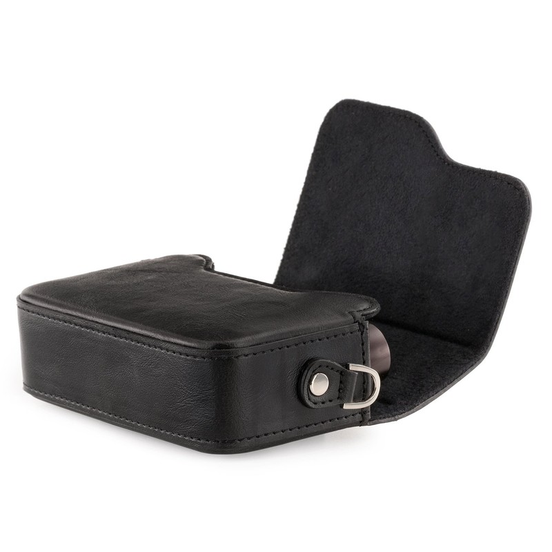 MegaGear Protective Leather Black Camera Case, For Canon PowerShot G9