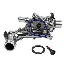 QBselecar Aluminum Thermostat Housing Assembly Compatible with Mini Cooper Clubman Countryman Jcw Hordtop Coupe Roadster 2011-2016 with N16 N18 Engine 11538674895