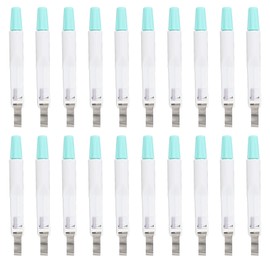 20pcs Dental Matrix Band Stainless Steel Dental Sectional Matrix Ring for Wedge Forming Clamp4.5mm/0.18in