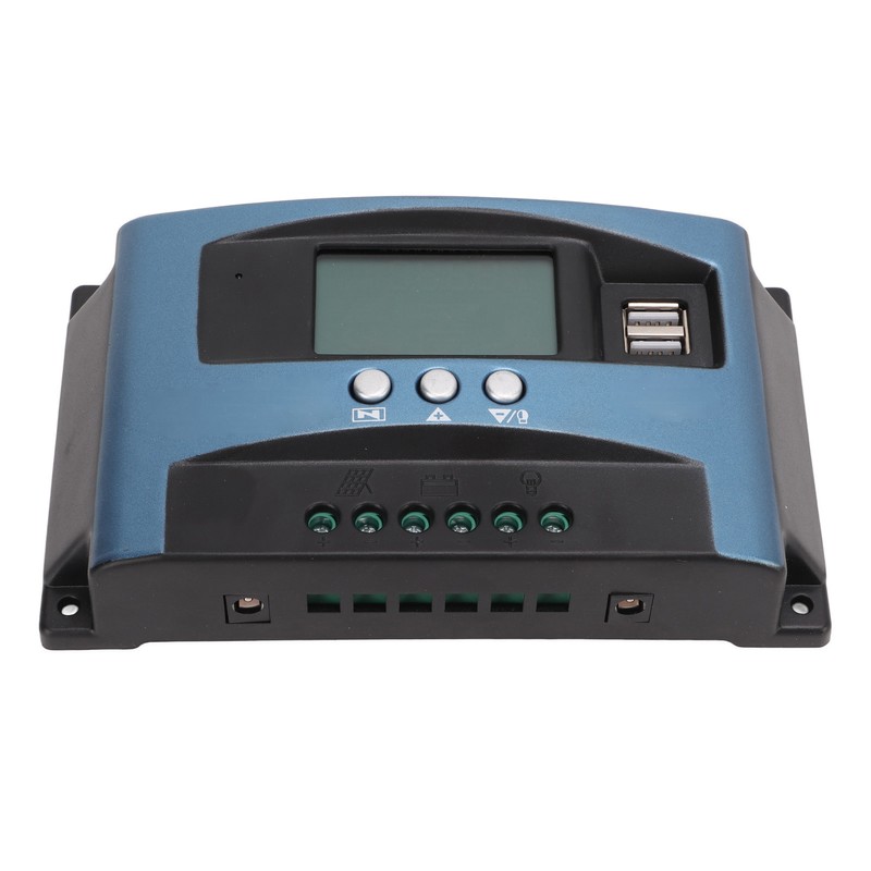 LCD Solar Charge Controller Solar Panel Controller Mobile Phone APP