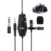 KIWIFOTOS Lavalier Microphone Professional Lapel Microphone Omnidirectional Condenser with 7M