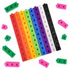 100 Pieces Plug-In Dice, Primary School, Math Math Number Blocks,