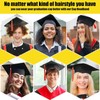 2 PCS Graduation Cap Headband,Grad Cap Band with Adhesive Felt,Hair