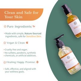 The Healing Happy Method Healing Happy Method - Teen Skin Care Set with Cleanser, Toner, and Moisturizer | Hydrates, Controls Oil, Fights Breakouts, with Natural Ingredients | Skincare Gift Set for Teens, Daily Skincare Kit