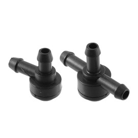 A ABSOPRO Set of 2 Car Front Windscreen Wash Nozzle Wiper Jet for Volvo V50