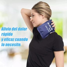 2 Compresa De Gel Frío Calor Terapia Reutilizable 23x13cm