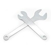 1set Router Wrench, 10mm and 17mm Open End Wrench Set