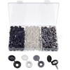 Screw Cover Caps 300pcs Fold Snap Covers Decorative Caps with