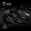 MZS Black Motorcycle Clutch Brake Levers Short Adjustable CNC Compatible