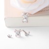 Animal Jacket Earrings for Womens 925 Sterling Silver Axolotl Pug