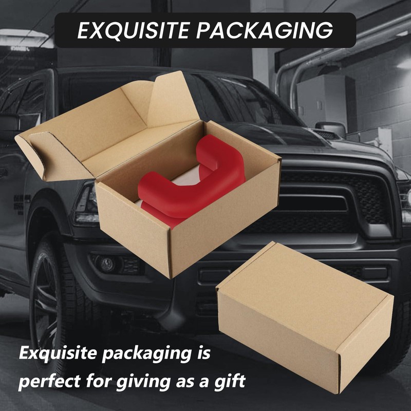 TECHPICCO Tow Hook Covers for RAM 1500 Classic 2009-2026 Warlock