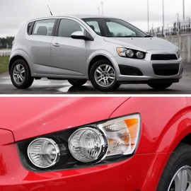 LSAILON Headlight Assembly Replacement Fit For Mazda 3 2010-2013 Black Housing Amber Reflector Clear Lens Driver and Passenger Side BBM4510L0K MA2518130 BBM4510K0K MA2519130 MA2518130 MA2519130