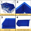 Reptile Digging Box Plastic Leopard Gecko Burrowing Habitat Hide Box