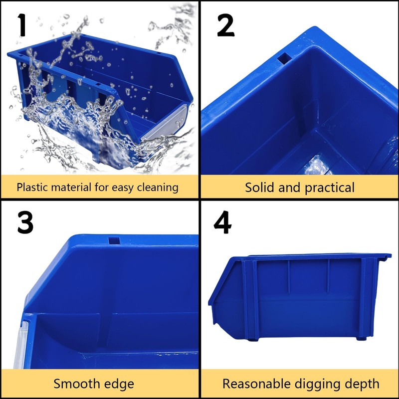 Reptile Digging Box Plastic Leopard Gecko Burrowing Habitat Hide Box