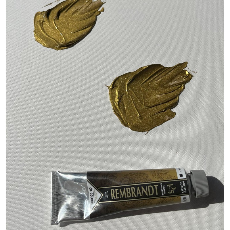 Talens Japan T0182-050-1 Rembrandt Limited Edition Gold Oil Paint, 1.4