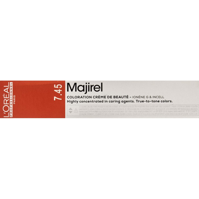 L'Oreal Majirouge 7. 45, 7.45 Medium Blonde Intense Copper-Mahogany