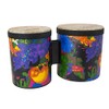 Remo KD-5400-01 Kids Percussion Bongo Drum - Fabric Rain Forest,