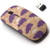 2.4G Wireless Mouse with Cute Pattern Design for All Laptops