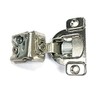Merriway BH06213 (2 Pcs) Silver Tone Face Frame Cabinet Hinge