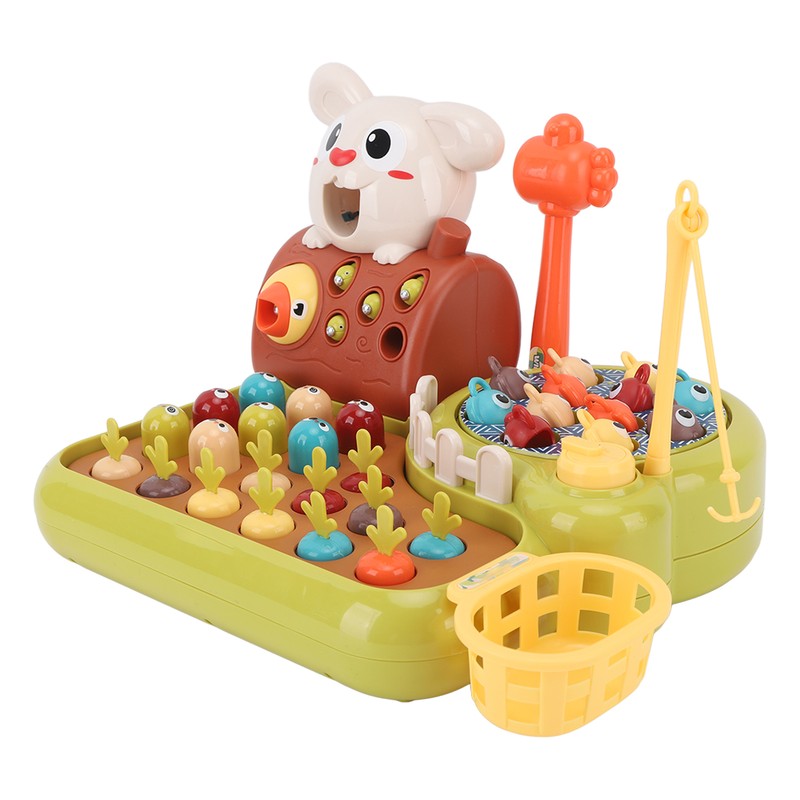 Whack Game 4 in 1 Multi Functional Toys Fishing Toy