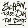 20 napkins, “Schön, dass Du da bist” / sayings /