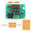 Hailege 2pcs W1219 Thermostat Temperature Controller DC 12V Dual LED