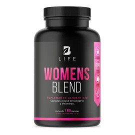 Multivitaminico De Mujer 180 Cápsulas Vitaminas Mujer B Life Sabor Sin sabor                                                                          