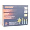 KOWOOD Router Bits Set of 12 Pieces 1/2 Inch Woodwork