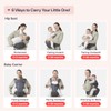 BabbleRoo Grow Carrier – 6-in-1 Baby Carrier with Hip Seat,