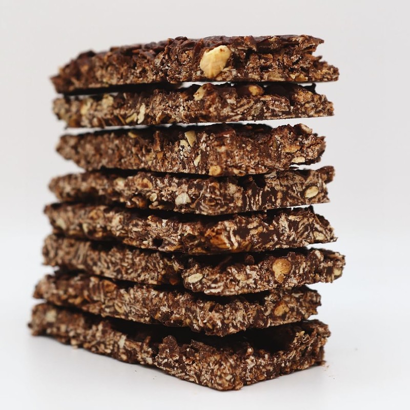 BOLA granola Bars, Gluten-Free, Original, 70% Organic Bittersweet Chocolate, Almond