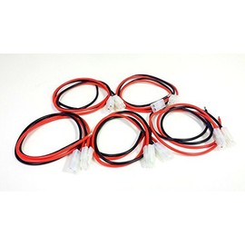 5 Pack 14 GA Gauge 2 Pin Male Female Quick Disconnect Polarized Wire