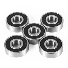 5pcs 6201RS Front and Rear Wheel Bearing Kits for Coleman CT100U CC100X, Wheel Bearings Replacement for Baja Motorsports 97cc Doodle Bug Motovox MBX10 Classic 80cc Mini Bike Go Kart Parts