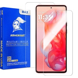 ArmorSuit 2 Pack Screen Protector for Motorola Moto G Stylus 5G (6.7 Inch, 2024) Max Coverage MilitaryShield HD Clear Film - Made in USA