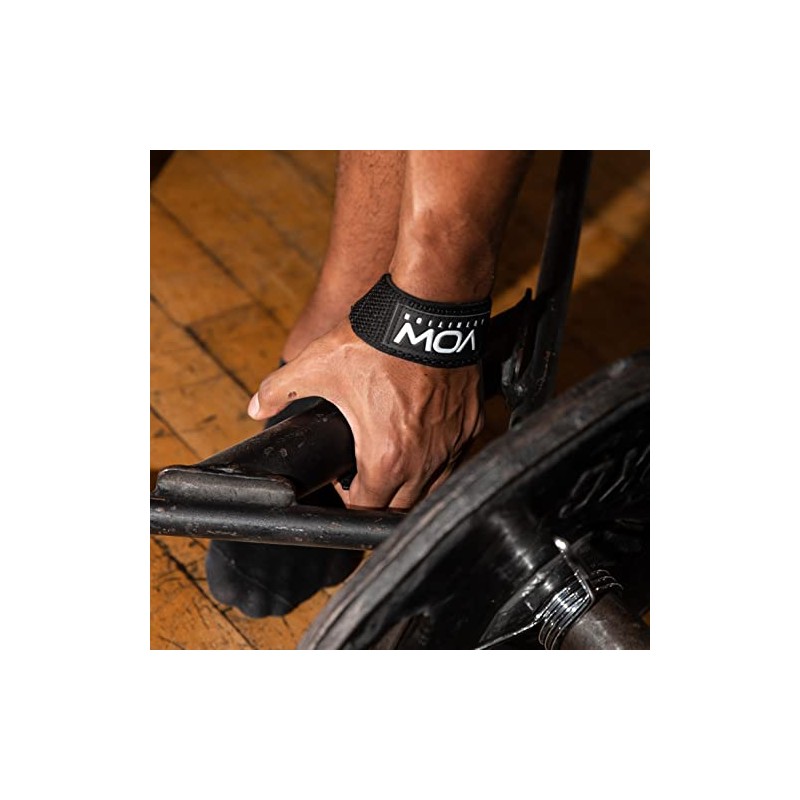 VOW Weight Lifting Straps - Powerlifting, Weight Training, Padded Gym