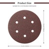 150mm Sanding Discs 120 Grit, 50Pcs 150mm Sand Paper for