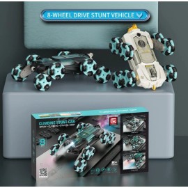 ATHLERIA 8WD Gesture Sensing Rc Stunt Car Toys for Boy Age 8-13,Hand Remote
