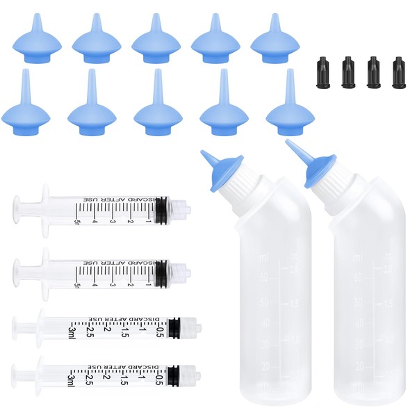 Kitten Puppies Bottles for Nursing Kit,Pet Feeder Bottle with Feeding