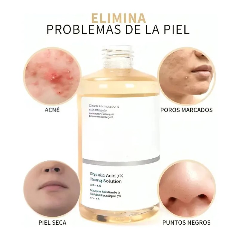 2026original Exfoliating Toner With 7% Glycolic Acid 240ml