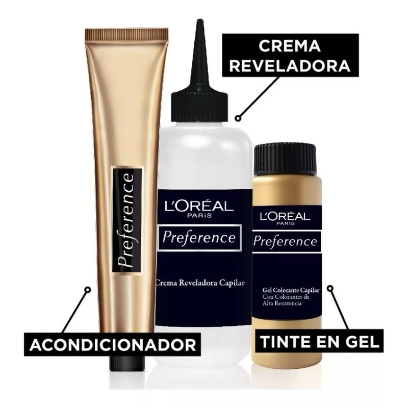 Preference Tinte Para Cabello Excellence L'oréal Paris Tono 2.80