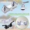 RV Shower Faucet, Camper Shower Faucet Diverter with Classical Handles,