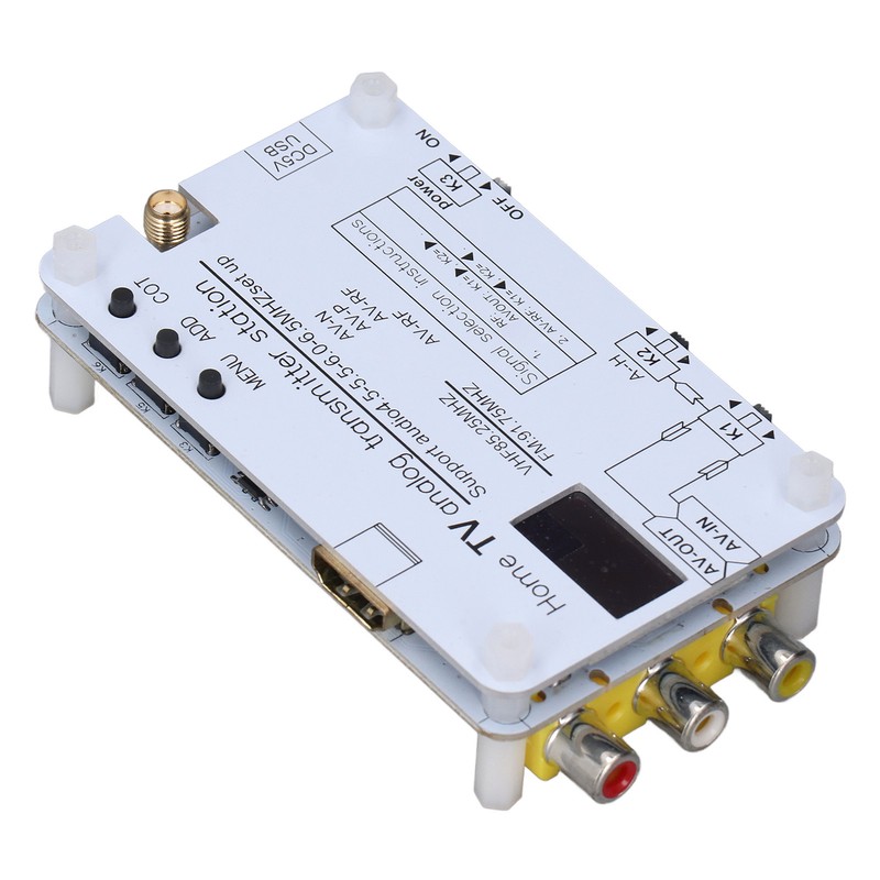 Home TV Analog Transmitter Station Sound Video Signal Transmission AV