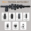 BittPicc 8 in 1 Police Utility Belt with 4 Pcs