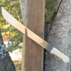 HIGH CARBON STEEL BUSH STYLE OUTDOOR MACHETE KNIFE FUL TANG