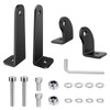 Nilight 2PCS Universal Side-Mounted Brackets Adjustable Compatible with Straight or