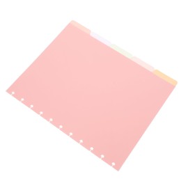 SEWACC 11hole Aesthetic Binder Dividers Tabs and Pockets for Notebooks Index Dividers for Efficient Recipe and Subject Organization Neat and Attractive Design Multipurpose Use
