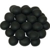 Chessex Glass Gaming Stones: Black Opal Frosted (40)