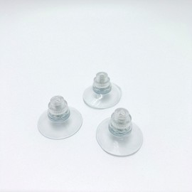 32mm transparent ultra-strong pressing plate screw cube suction cup 7ea